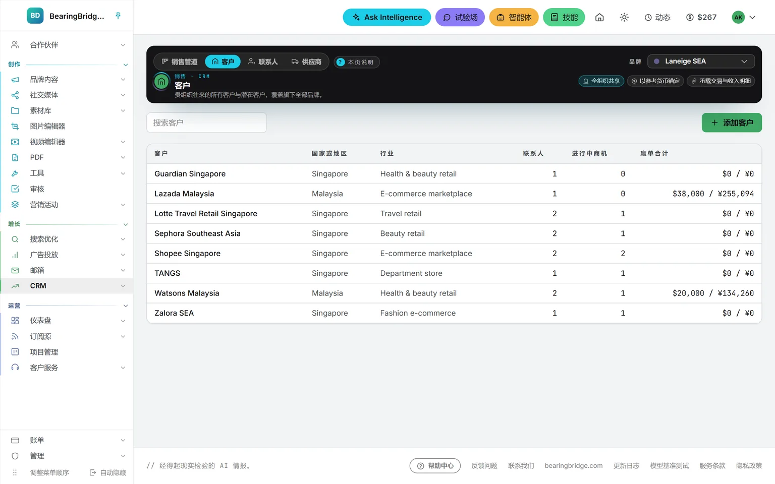 CRM 客户